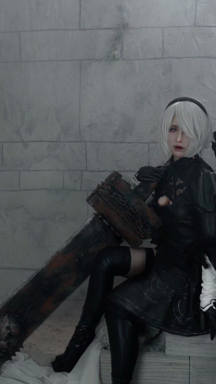 #尼尔·机械纪元##COSPLAY#
【コス】共存 共生
【2B CN：百迦
摄影：@TkmemoCom】