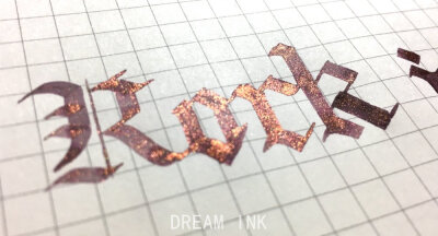 |DREAM INK|金粉防水彩墨〈丝缎25ml〉手账绘画练字墨水