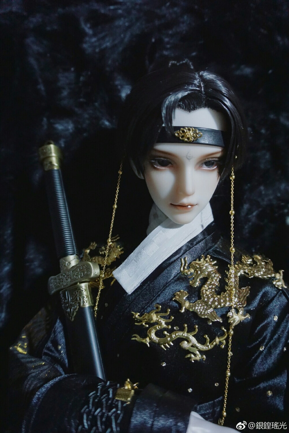 古风美男sd娃娃bjd玩具人偶壁纸萌物精致