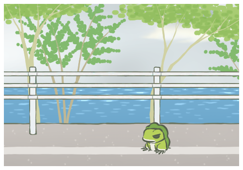 旅かえる