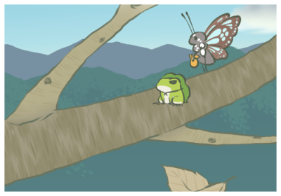 旅かえる