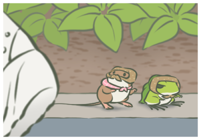 旅かえる