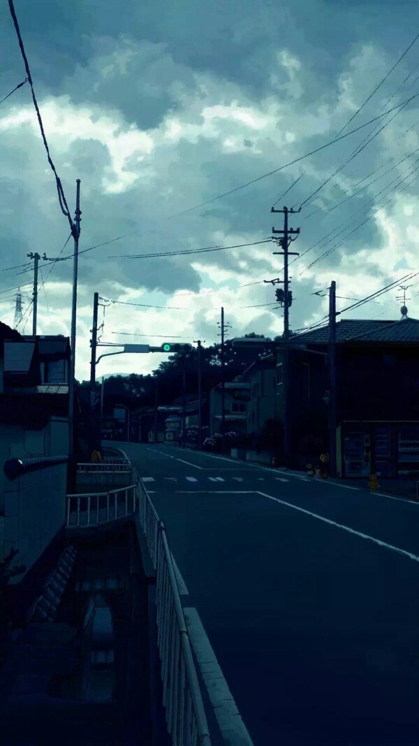  天空 蓝色 唯美 壁纸 动漫 海浪 