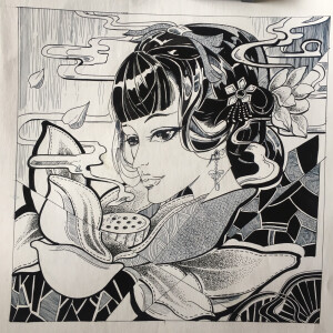 人物装饰画 