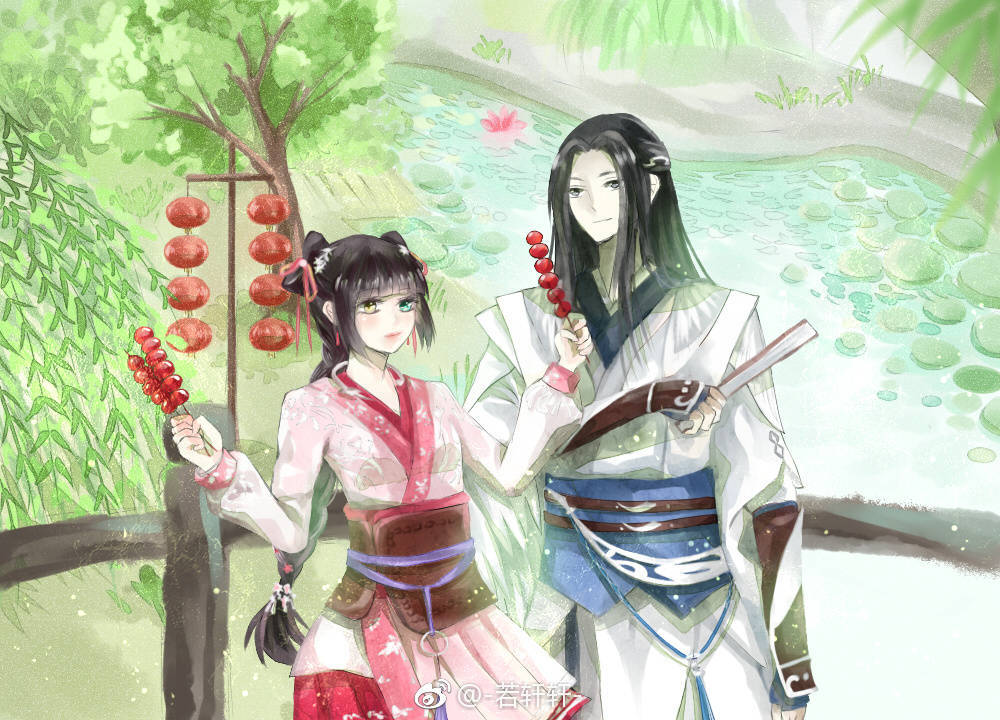 古风动漫《少年锦衣卫》朱延婍(九公主)&段云，云九cp❤古风动漫-云九同人漫画