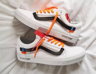 Vans 联名 off white