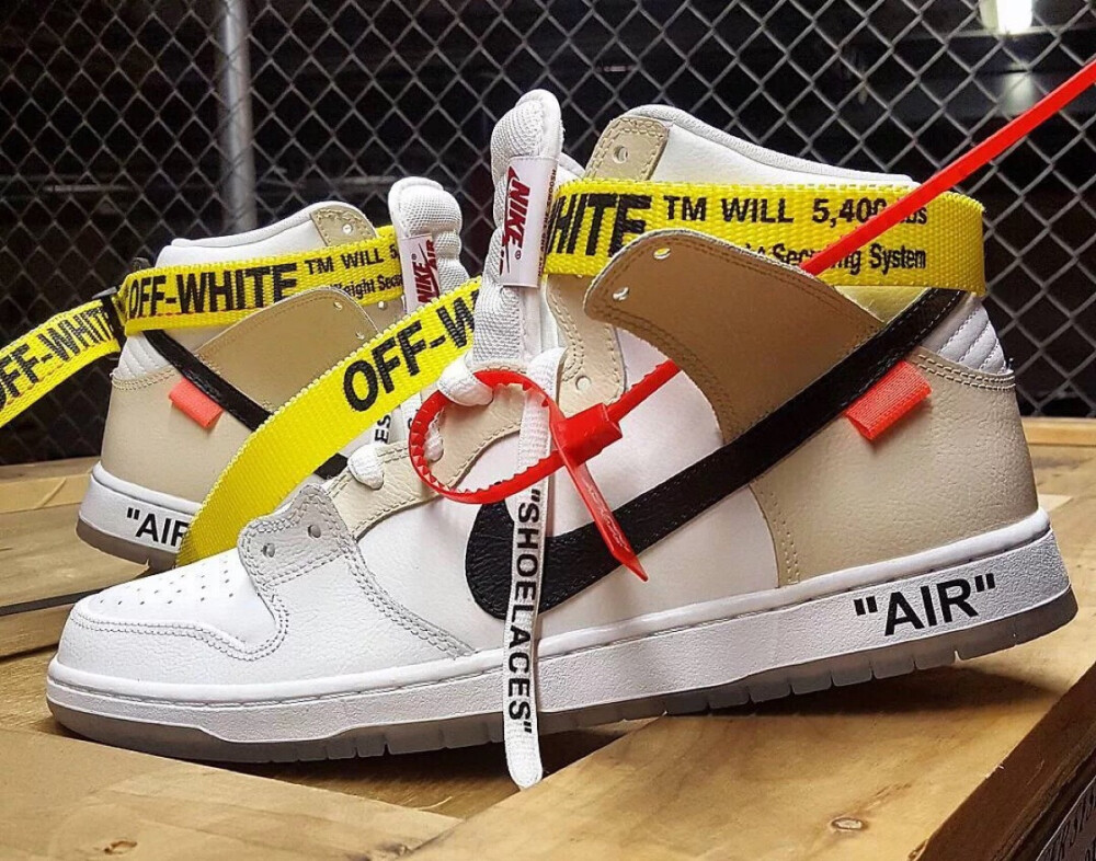 Aj1 Nike 球鞋 off white 联名