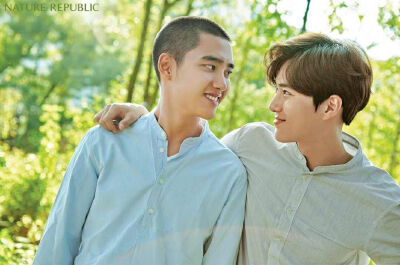 D.O.都暻秀&SUHO 金俊勉 EXO Nature Republic