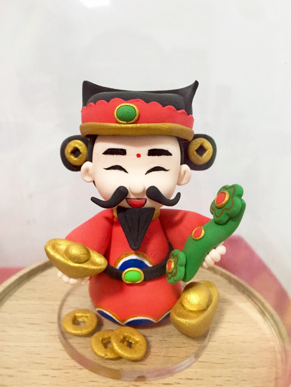 粘土财神