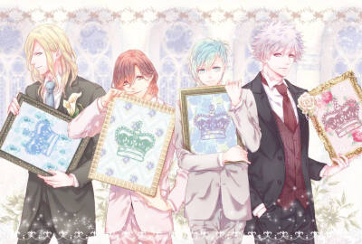 偶像乙女动漫二次元 歌之王子殿下 仙贝组 彩虹组 黑蚊子 ST☆RISH，QUARTET NIGHT，HE☆VENS 七海春歌 来栖翔 四之宫那月 一之濑时矢 一十木音也 神宫寺莲 塞西尔 圣川真斗 日向龙也 月宫林檎 黑崎兰丸 寿岭二 美风…