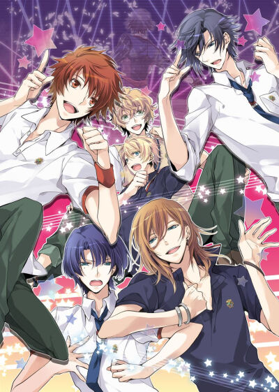 偶像乙女动漫二次元 歌之王子殿下 仙贝组 彩虹组 黑蚊子 ST☆RISH，QUARTET NIGHT，HE☆VENS 七海春歌 来栖翔 四之宫那月 一之濑时矢 一十木音也 神宫寺莲 塞西尔 圣川真斗 日向龙也 月宫林檎 黑崎兰丸 寿岭二 美风…