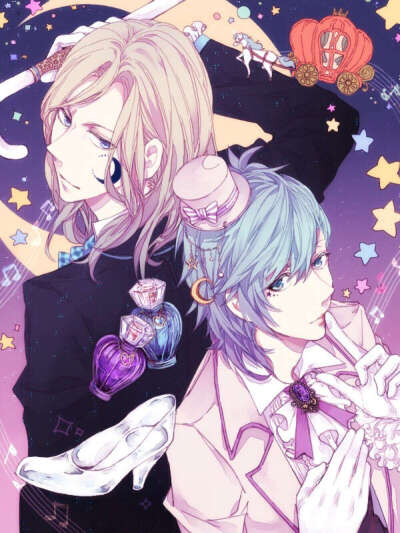 偶像乙女动漫二次元 歌之王子殿下 仙贝组 彩虹组 黑蚊子 ST☆RISH，QUARTET NIGHT，HE☆VENS 七海春歌 来栖翔 四之宫那月 一之濑时矢 一十木音也 神宫寺莲 塞西尔 圣川真斗 日向龙也 月宫林檎 黑崎兰丸 寿岭二 美风…