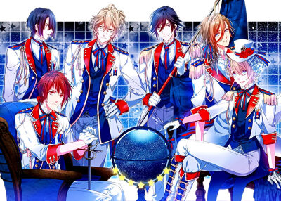 偶像乙女动漫二次元 歌之王子殿下 仙贝组 彩虹组 黑蚊子 ST☆RISH，QUARTET NIGHT，HE☆VENS 七海春歌 来栖翔 四之宫那月 一之濑时矢 一十木音也 神宫寺莲 塞西尔 圣川真斗 日向龙也 月宫林檎 黑崎兰丸 寿岭二 美风…