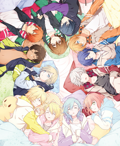 偶像乙女动漫二次元 歌之王子殿下 仙贝组 彩虹组 黑蚊子 ST☆RISH，QUARTET NIGHT，HE☆VENS 七海春歌 来栖翔 四之宫那月 一之濑时矢 一十木音也 神宫寺莲 塞西尔 圣川真斗 日向龙也 月宫林檎 黑崎兰丸 寿岭二 美风蓝 卡缪 日向大和 凤瑛二 帝凪 凤瑛一 皇绮罗 天草紫音 桐生院万