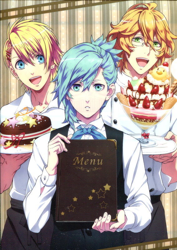 偶像乙女动漫二次元 歌之王子殿下 仙贝组 彩虹组 黑蚊子 ST☆RISH，QUARTET NIGHT，HE☆VENS 七海春歌 来栖翔 四之宫那月 一之濑时矢 一十木音也 神宫寺莲 塞西尔 圣川真斗 日向龙也 月宫林檎 黑崎兰丸 寿岭二 美风蓝 卡缪 日向大和 凤瑛二 帝凪 凤瑛一 皇绮罗 天草紫音 桐生院万