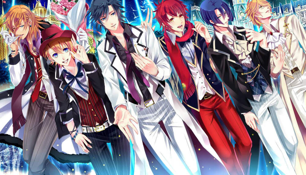 偶像乙女动漫二次元 歌之王子殿下 仙贝组 彩虹组 黑蚊子 ST☆RISH，QUARTET NIGHT，HE☆VENS 七海春歌 来栖翔 四之宫那月 一之濑时矢 一十木音也 神宫寺莲 塞西尔 圣川真斗 日向龙也 月宫林檎 黑崎兰丸 寿岭二 美风蓝 卡缪 日向大和 凤瑛二 帝凪 凤瑛一 皇绮罗 天草紫音 桐生院万