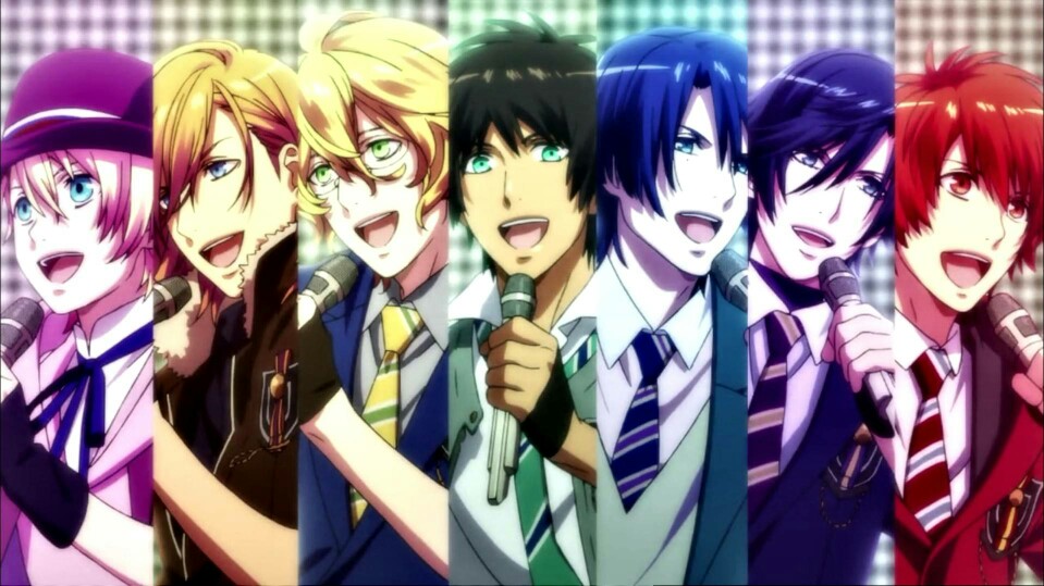 偶像乙女动漫二次元 歌之王子殿下 仙贝组 彩虹组 黑蚊子 ST☆RISH，QUARTET NIGHT，HE☆VENS 七海春歌 来栖翔 四之宫那月 一之濑时矢 一十木音也 神宫寺莲 塞西尔 圣川真斗 日向龙也 月宫林檎 黑崎兰丸 寿岭二 美风蓝 卡缪 日向大和 凤瑛二 帝凪 凤瑛一 皇绮罗 天草紫音 桐生院万