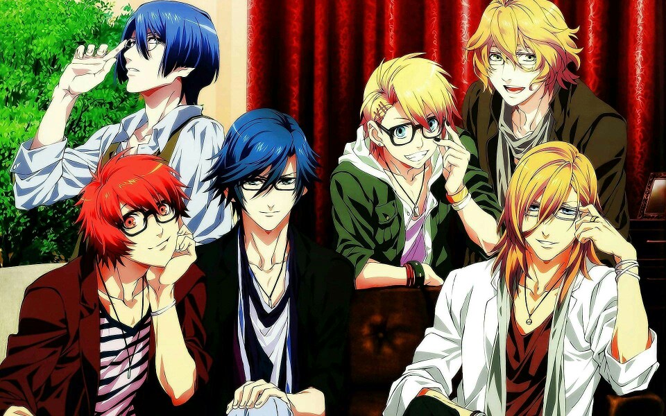 偶像乙女动漫二次元 歌之王子殿下 仙贝组 彩虹组 黑蚊子 ST☆RISH，QUARTET NIGHT，HE☆VENS 七海春歌 来栖翔 四之宫那月 一之濑时矢 一十木音也 神宫寺莲 塞西尔 圣川真斗 日向龙也 月宫林檎 黑崎兰丸 寿岭二 美风蓝 卡缪 日向大和 凤瑛二 帝凪 凤瑛一 皇绮罗 天草紫音 桐生院万