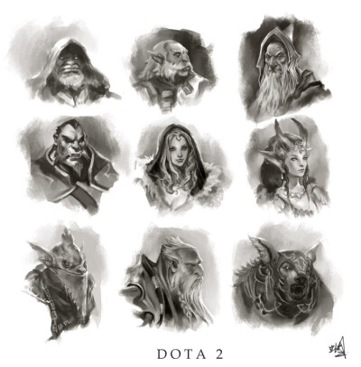 DOTA2DOTAHEADSSKETCH