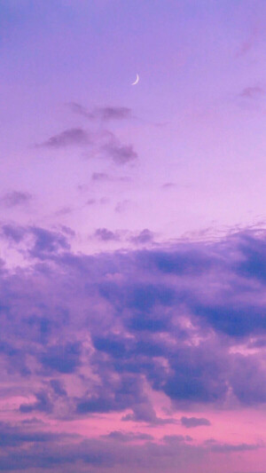 紫色 壁纸 头像 天空 唯美 风景