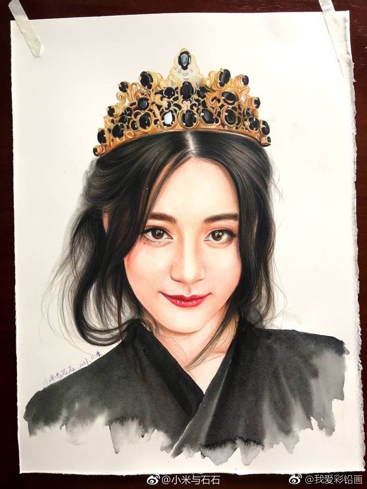 彩铅画