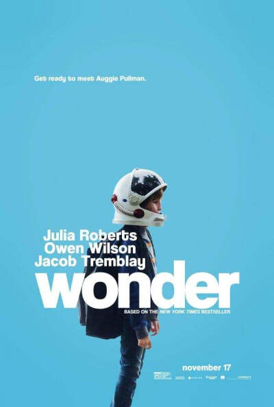 【WONDER。下午去青岛的万象城本来想看看签售，很火的白茶来了。可是人好多，排队都排不上，就放弃了。兜兜转转，决定和好友去看场电影。在无问西东和奇迹男孩之间选择了后者。真的很精彩。电影是从一本书改编的，书…