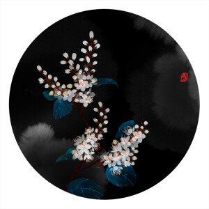 水墨丹青 花