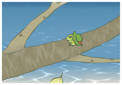 旅かえる