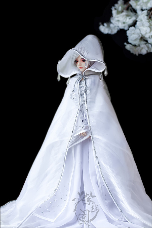 定制紫幽阁大雪节气系列古装娃衣bjd闭仓