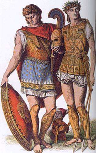 古罗马战士铠甲
