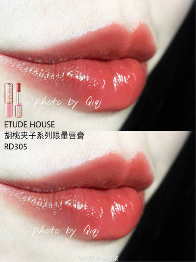 ETUDE HOUSE 口红试色