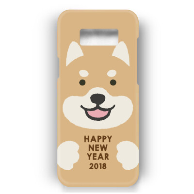 新年2018可爱 旺星人 三星Note8 S6e S8 plus S7 edge s8 手机壳