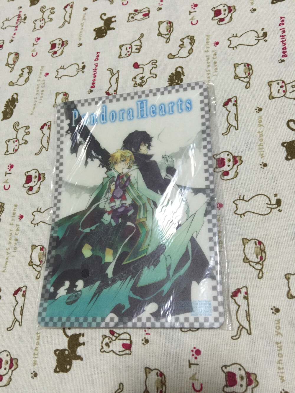 日版 原版 潘多拉之心 PandoraHearts 鼠标垫 月刊附录