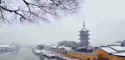 苏州 十年后的又一个雪景