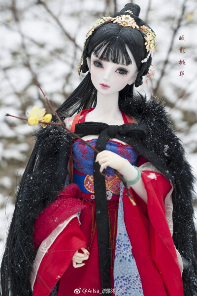 古风美人 SD娃娃 BJD 玩具 人偶 壁纸 萌物 