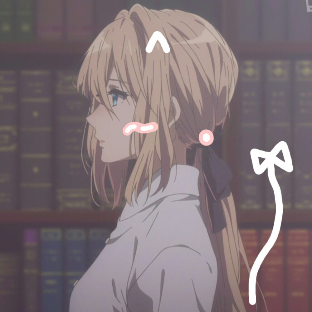 紫罗兰永恒花园薇尔莉特伊芙加登自截动漫头像女生头像林挽初