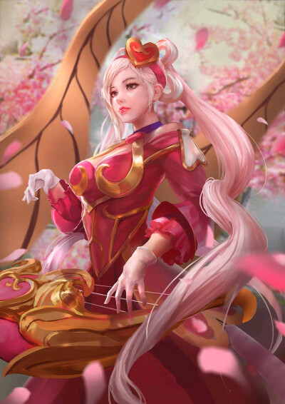 LOL 娑娜 Sona 琴女 