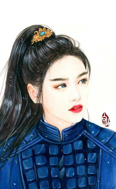 古风 画师:白釉