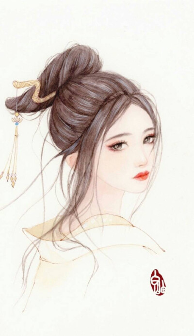 古风 画师:白釉