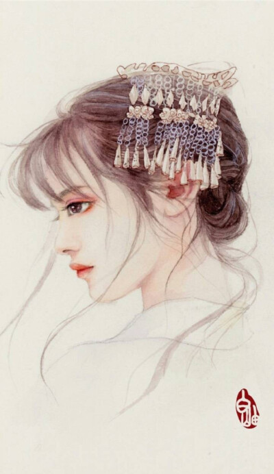 古风 画师:白釉