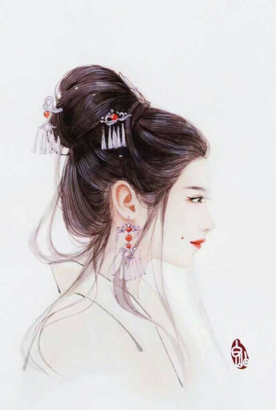 古风 画师:白釉