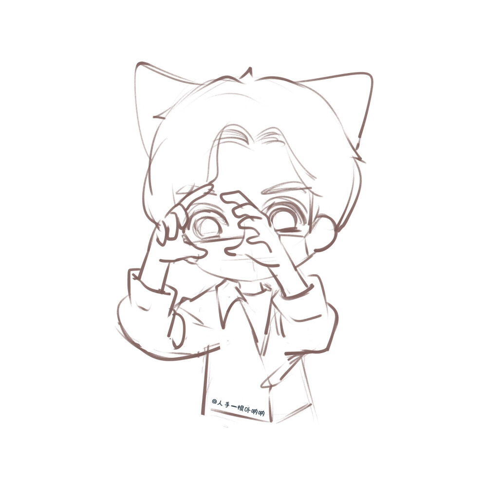 卡通胡一天啊cr人手一根卟呐呐