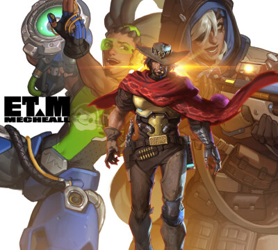 MCCREE LUCIO ANA 麦克雷 卢西奥 安娜