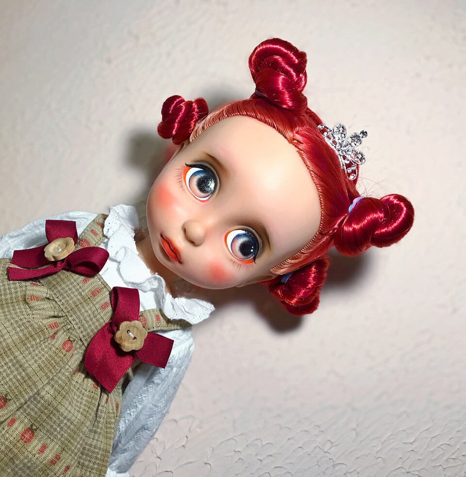 沙龙娃娃改妆可爱转自沙龙贴吧原画师看水印侵权必删