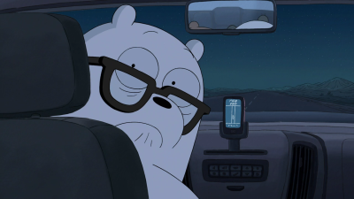 Captain Ice Bear is angry.