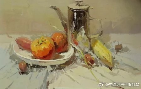 统一色调的色彩不锈钢静物作品，整体感不错 ​​​​