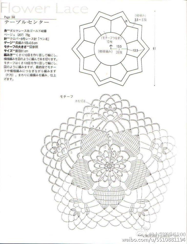 钩编杯垫