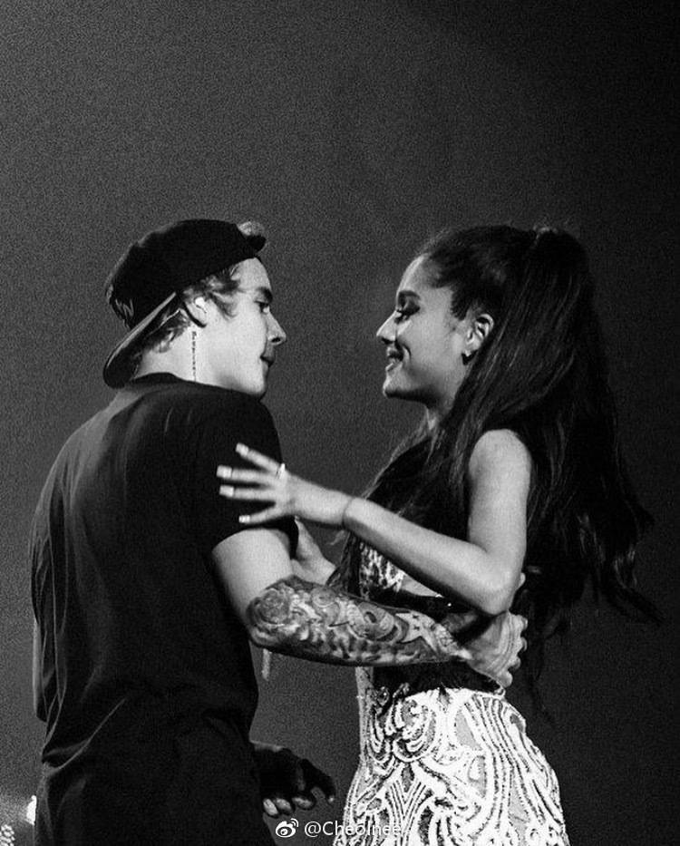 ariana grande &justin bieber 最爱的两个人78
