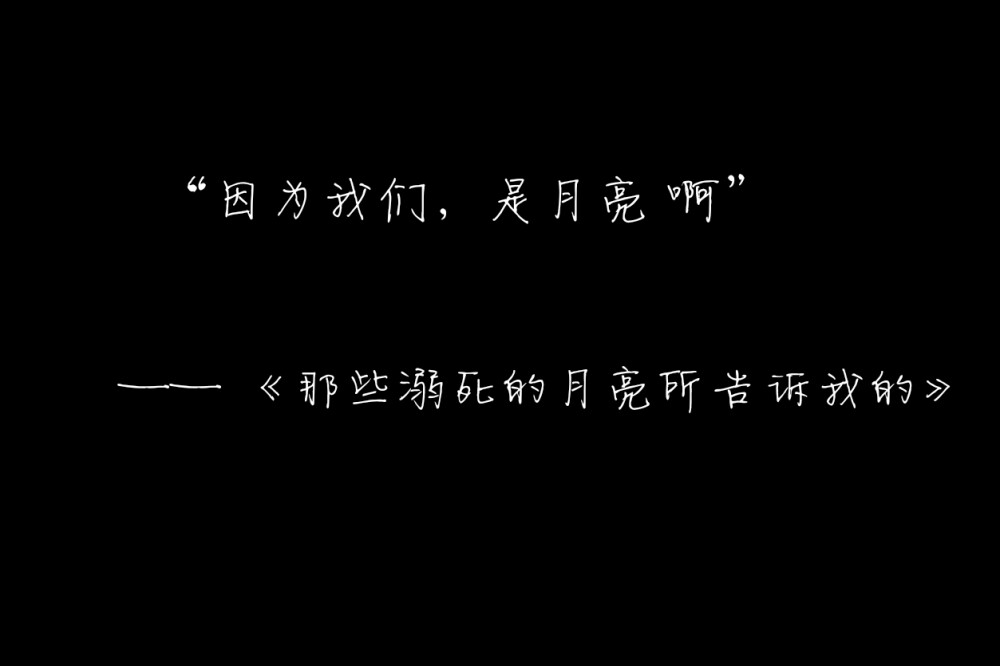 《那些溺死的月亮所告诉我的》孤月结局