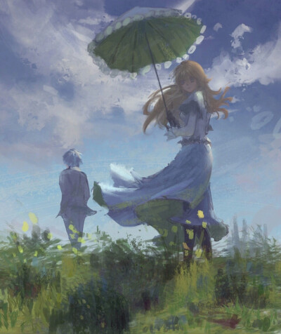 紫罗兰永恒花园
Violet Evergarden
「墨色如夜，日华为曦。」